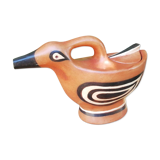 Terracotta jug, ceramic, email