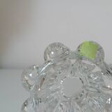 Set of 2 glass candle holders, Reims