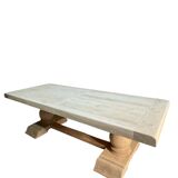 Large farmhouse table with 2 extensions