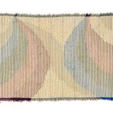 Scandinavian 20th century modern rya rug, 135 X 83 cm
