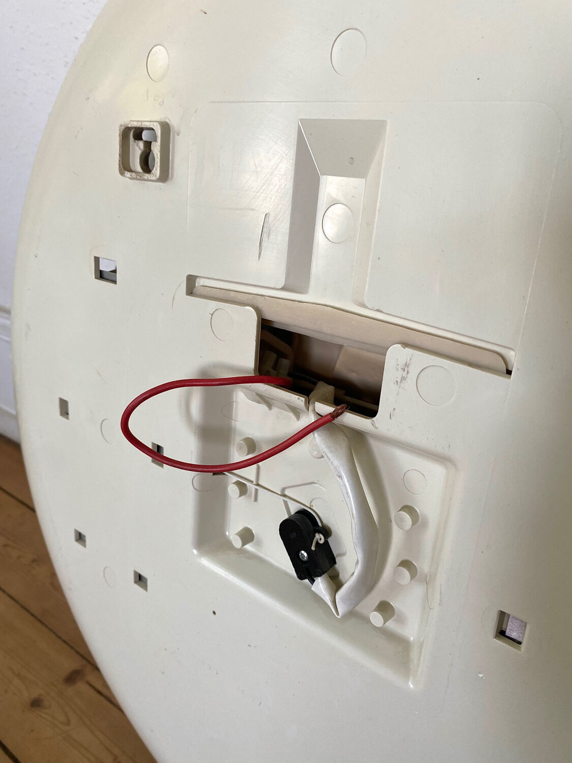 Round mirror Allibert model A41 Space Age 1970