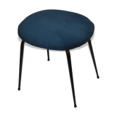 Tabouret des années 50 retapissé