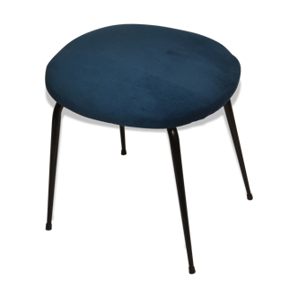 Tabouret des années 50 retapissé