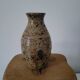 Pyrite sandstone vase