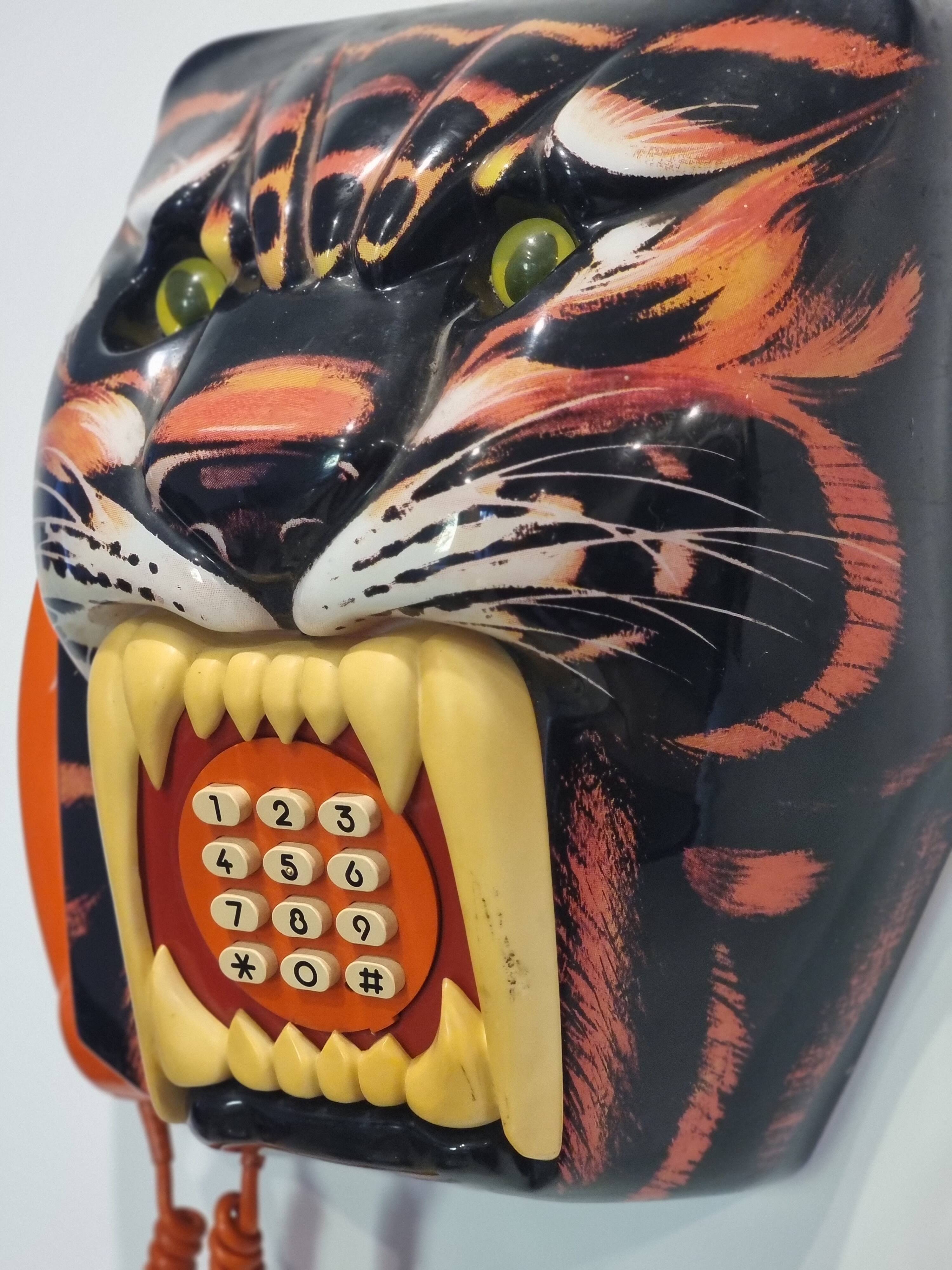 Silkscreened tiger phone unique model