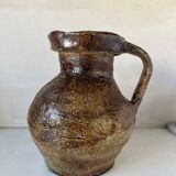 Antique stoneware pitcher jug
