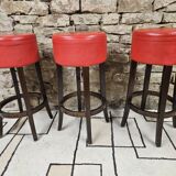 Lot 3 tabourets bar bistrot
