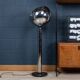 Une lampe de sol en chrome "espace" italienne du 20e siècle vers 1970