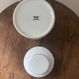 Thomas Germany Medallion Silver Rimmed Porcelain Tea Set