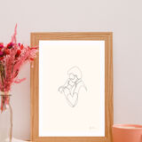 "ink - tenderness" illustration