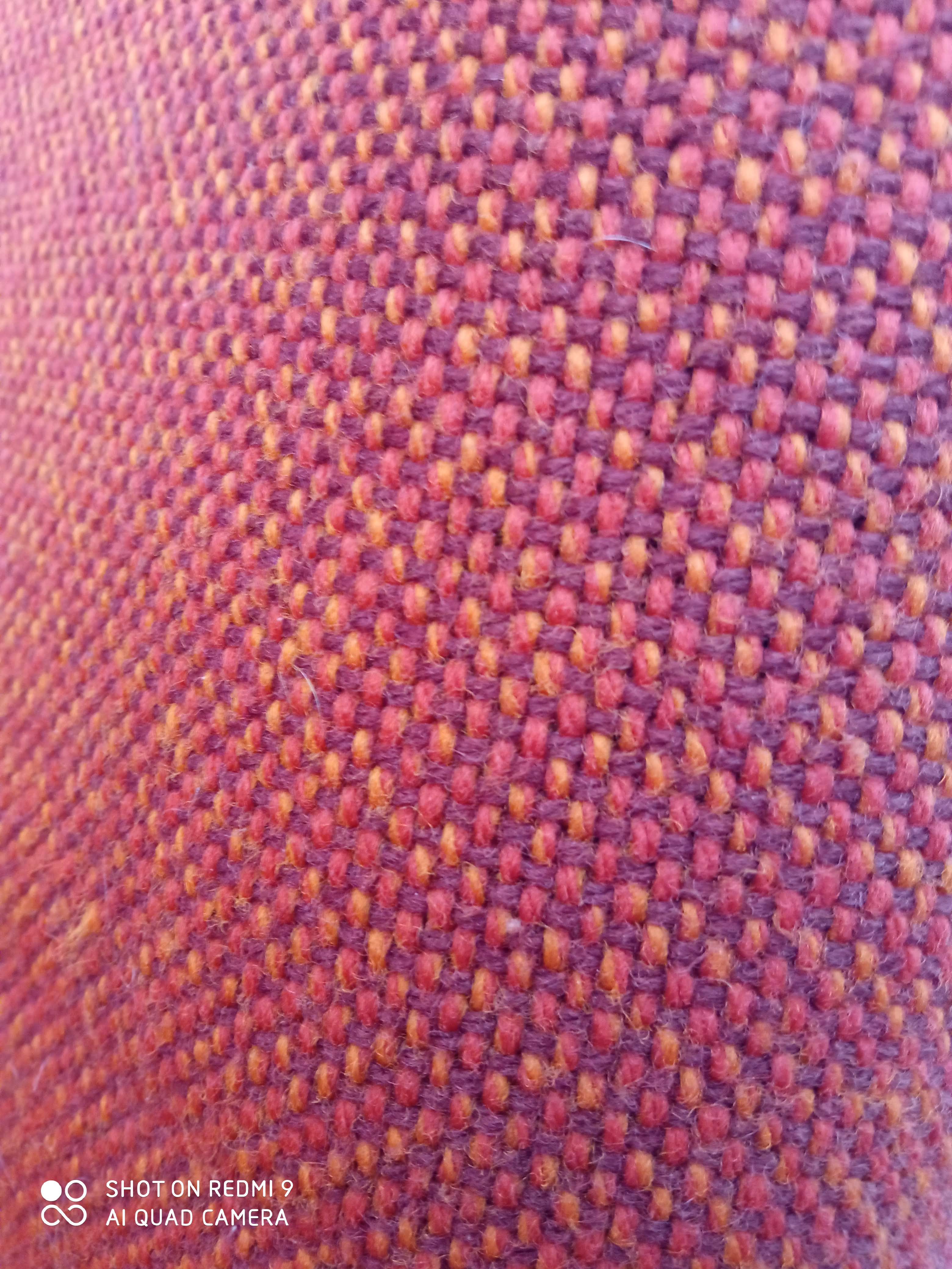 Armchairs 70s fabric and chrome