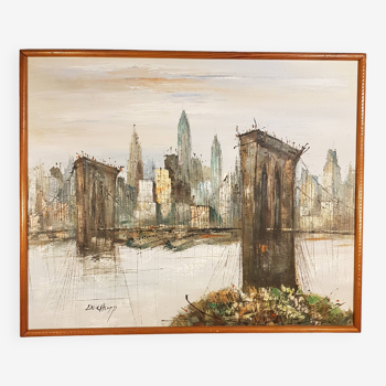 The Brooklyn Bridge by Suzanne Duchamp