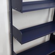 Bibliothèques modulaires en métal Congresso LIPS VAGO des années 1970, ensemble de 2