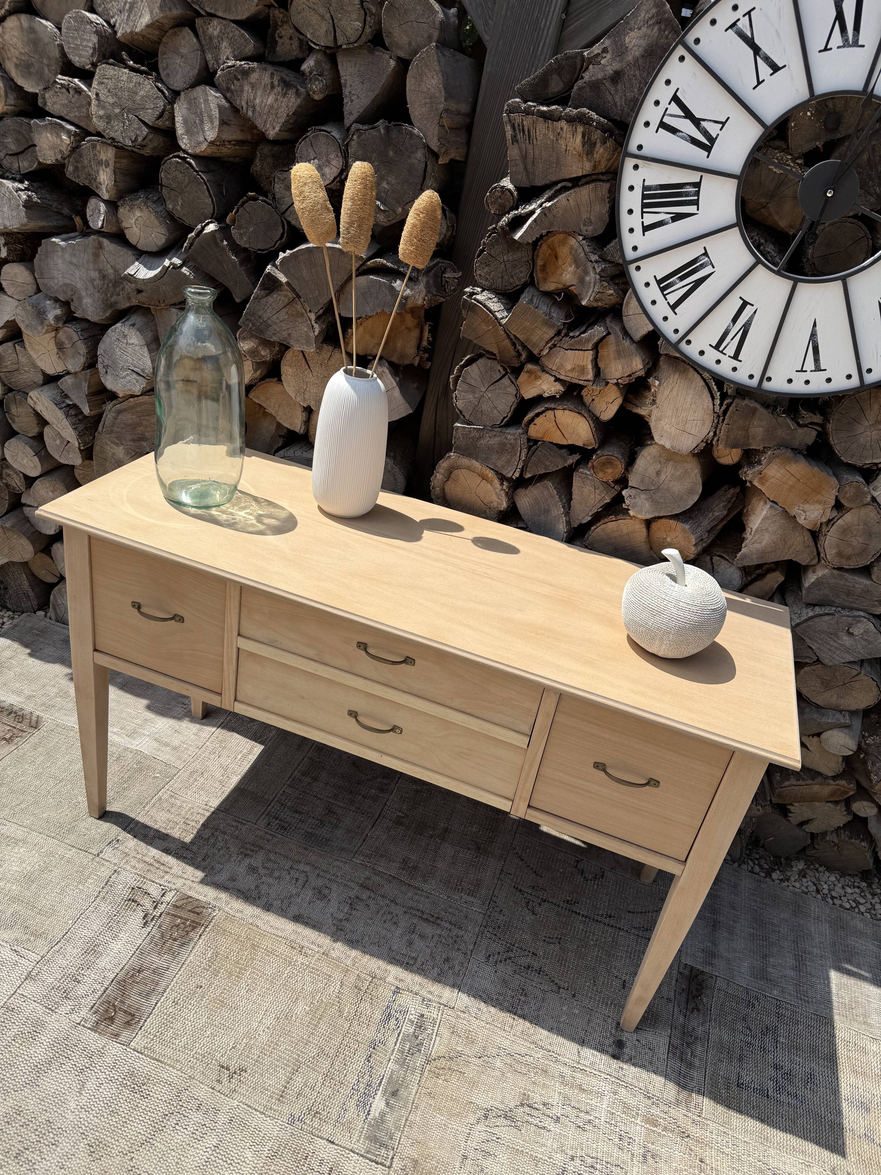 Small renovated antique buffet