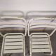 Lot of 4 chairs Tolix T2 by Xavier Pauchard 1950