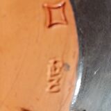Glazed terracotta dish