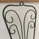 Chaise de jardin en acier et tissu