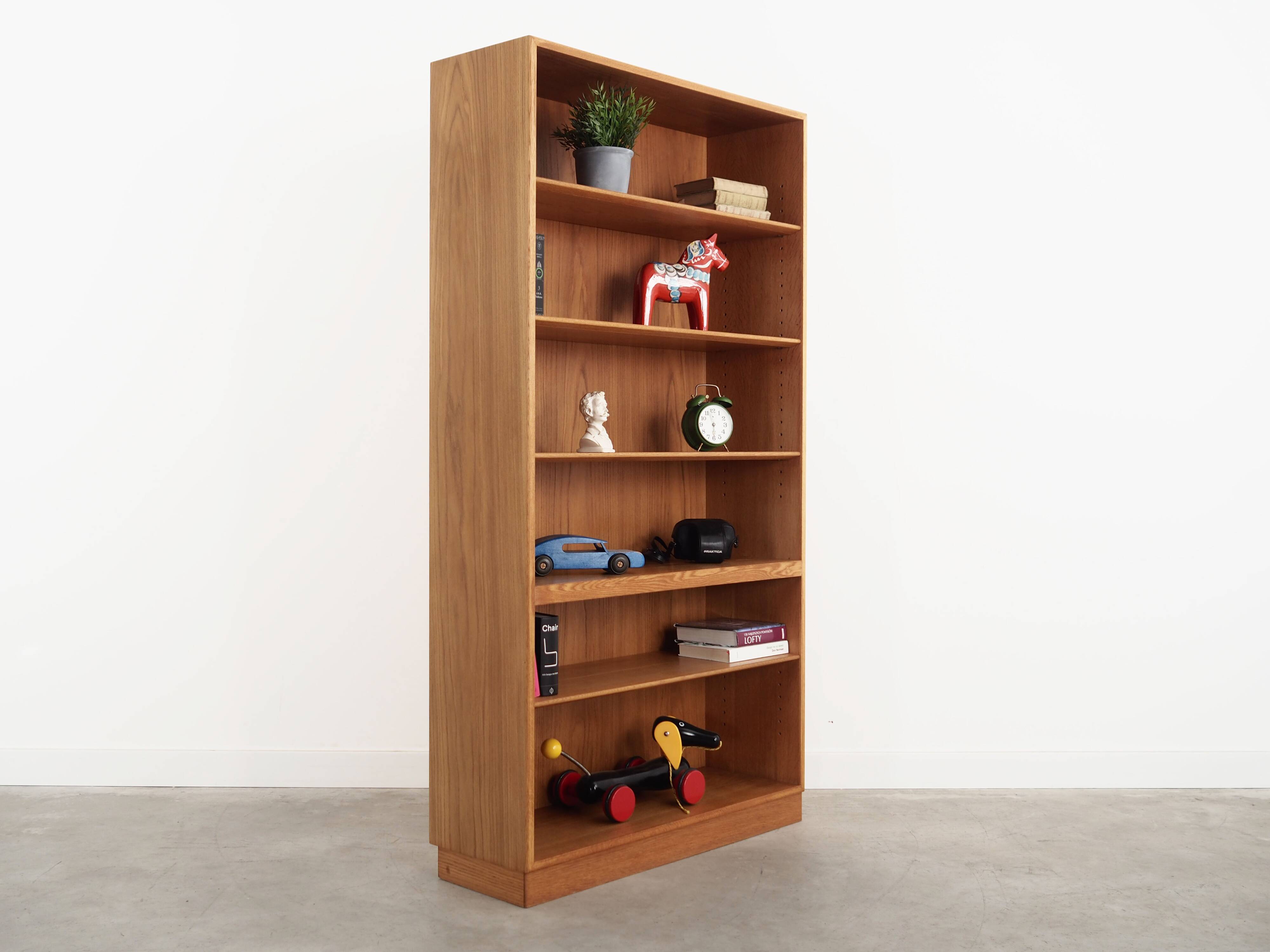 Ash bookcase, Danish design, 1960s, designer: Børge Mogensen
