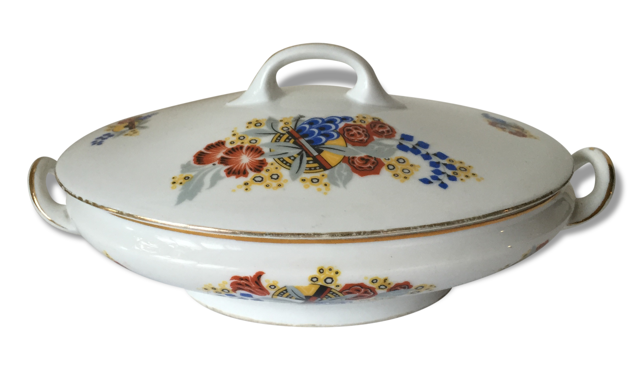 Dish with lid