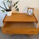 Vintage oak chest of drawers from the 1960s.