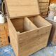 Raw wooden chest