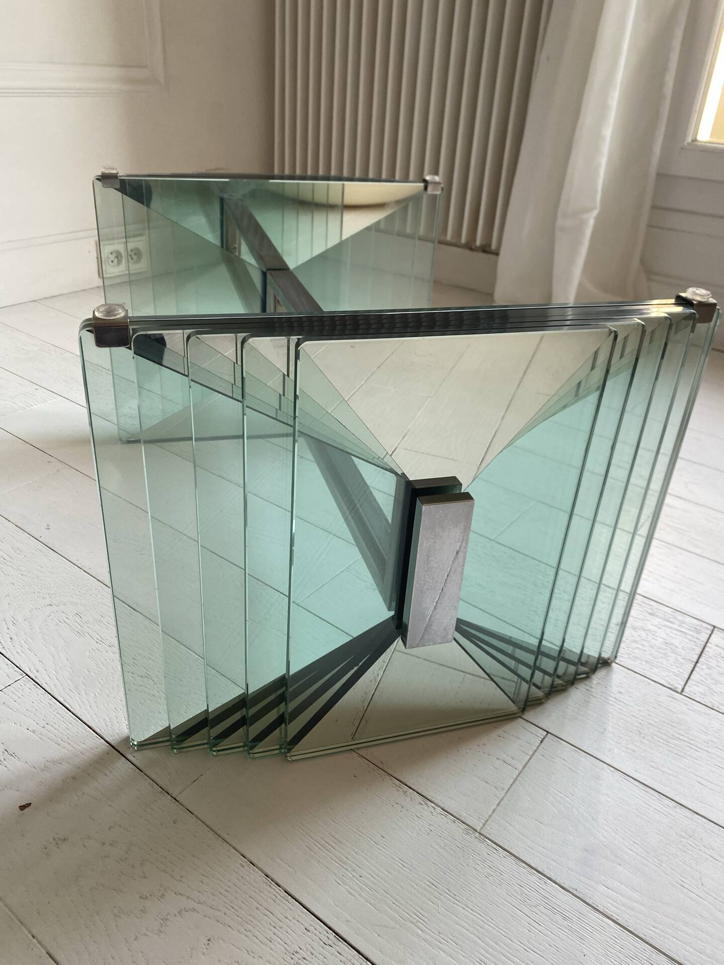 Gallotti & Radice - glass coffee table