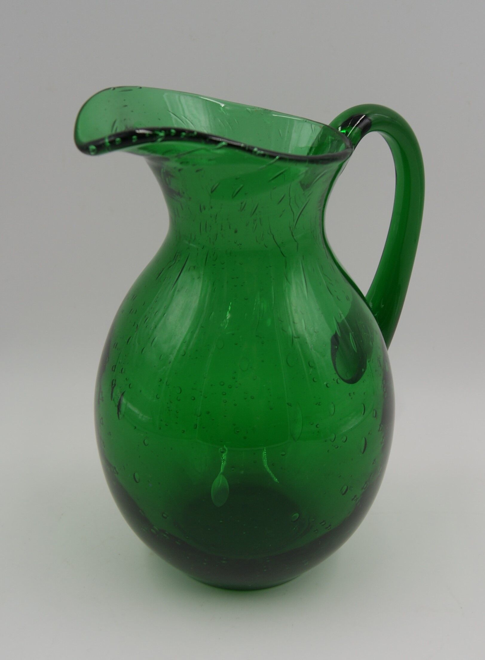 Vintage blown glass decanter