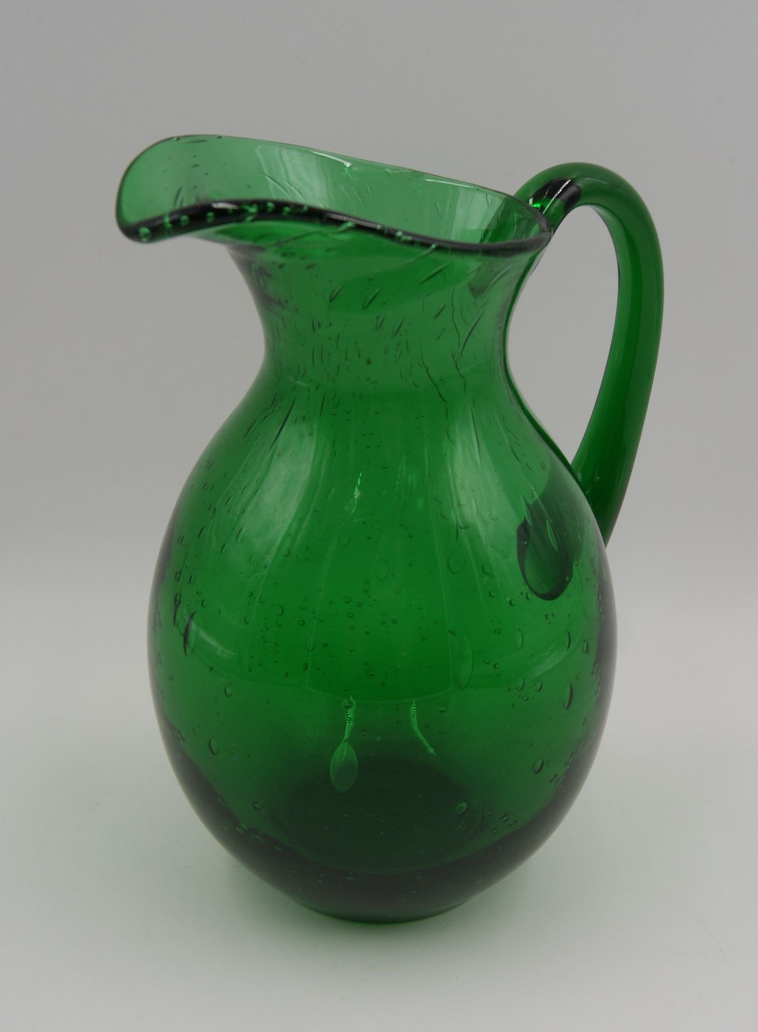 Vintage blown glass decanter