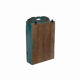 Vintage Green Wall Showcase Old Teck Patina and Piece of Origin India