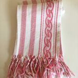 30's monogram M knotted fringe dint