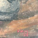 Autumn still life painting