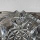 Vintage 1970s cut glass ashtray