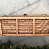Rectangle wicker malle