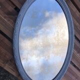 Miroir ancien ovale