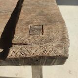 Bench in old teak