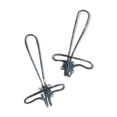 Paire de porte-manteau anciennes
