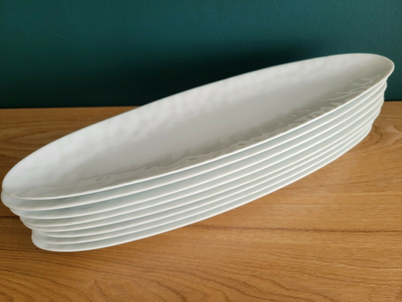 Bernardaud limoges empreinte 8 cuts oblong plates