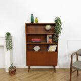 Scandinavian teak bookcase
