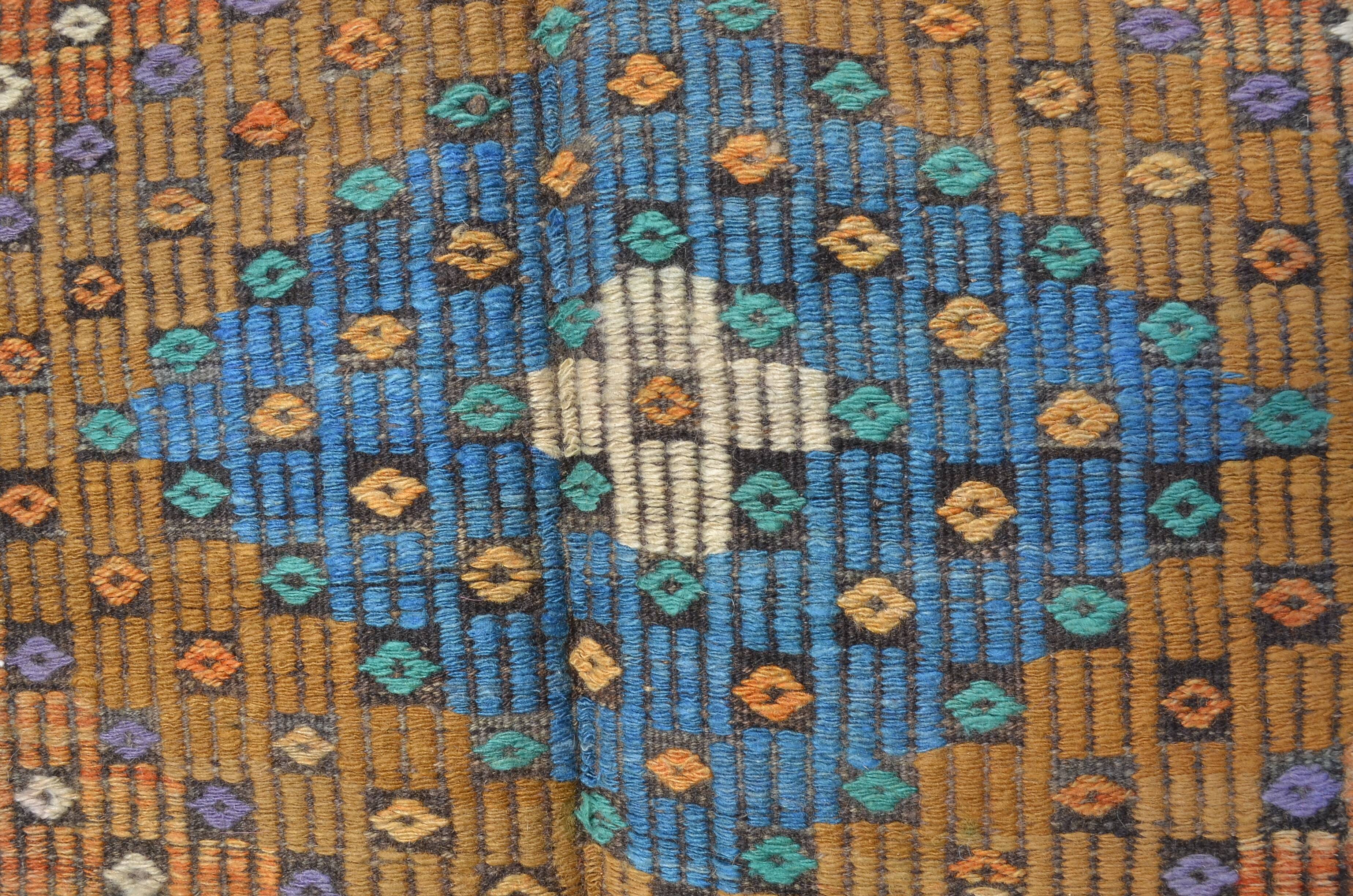 Oushak Anatolian Vintage Kilim Rug sku 1879