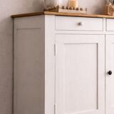 Parisian buffet in fir – chic country/bohemian style