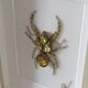 Tableau insecte brodé à la main (pièce unique)