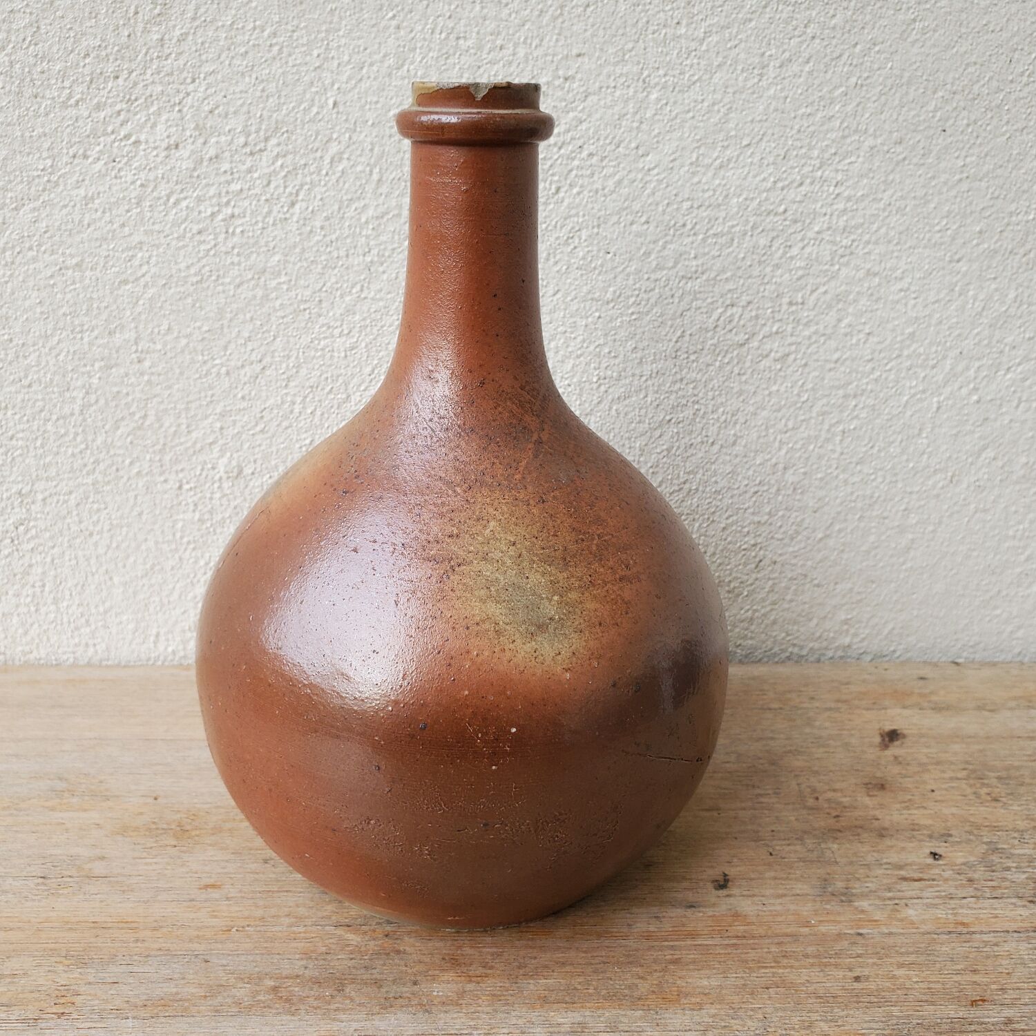 Bottled stoneware bottle