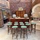 Set of 11 bar stools from the 1960s.