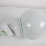 1960's Wall Lamp Porcelain and Glass, Czechoslovakia