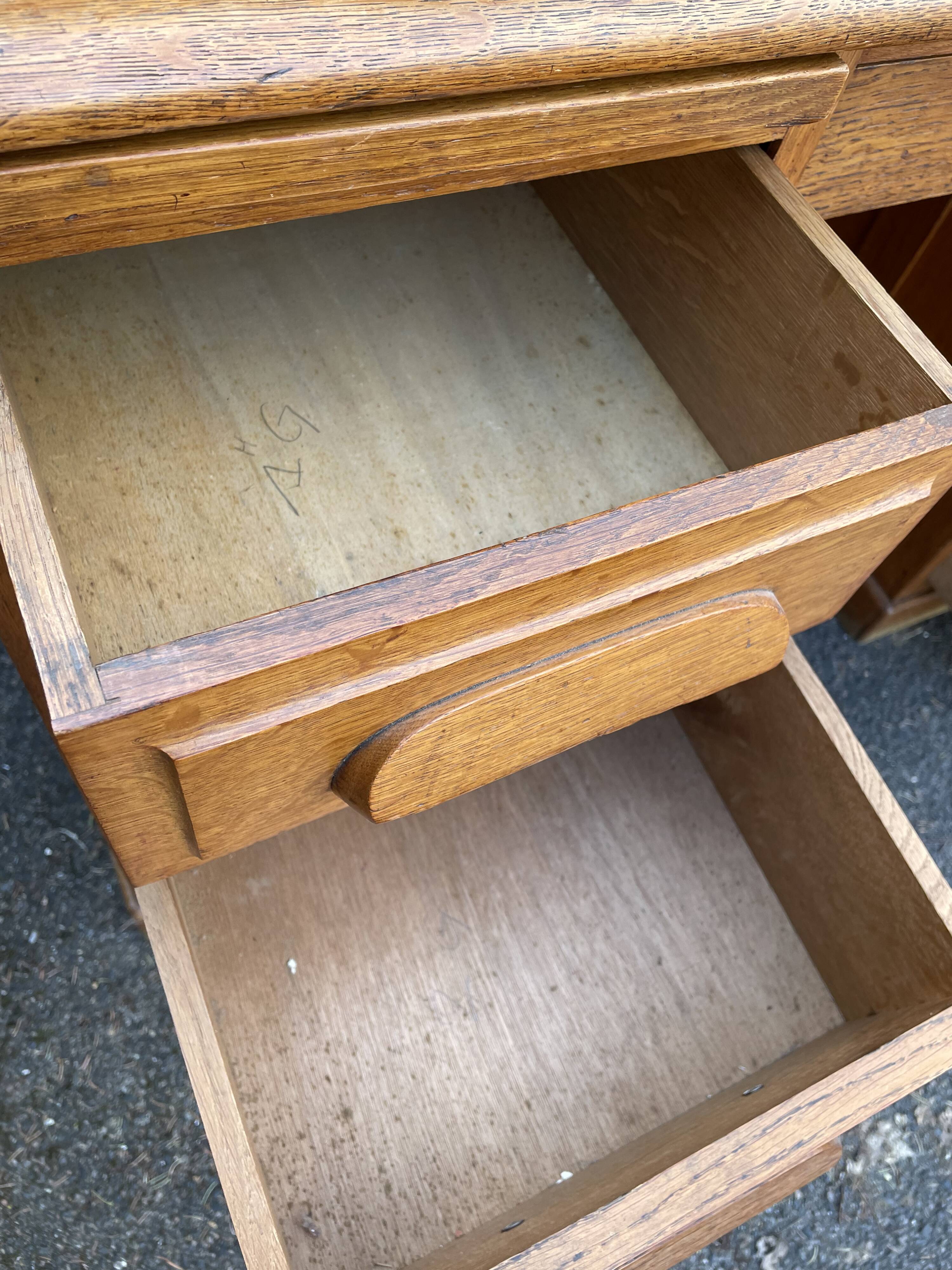 American oak wood office, circa 1930