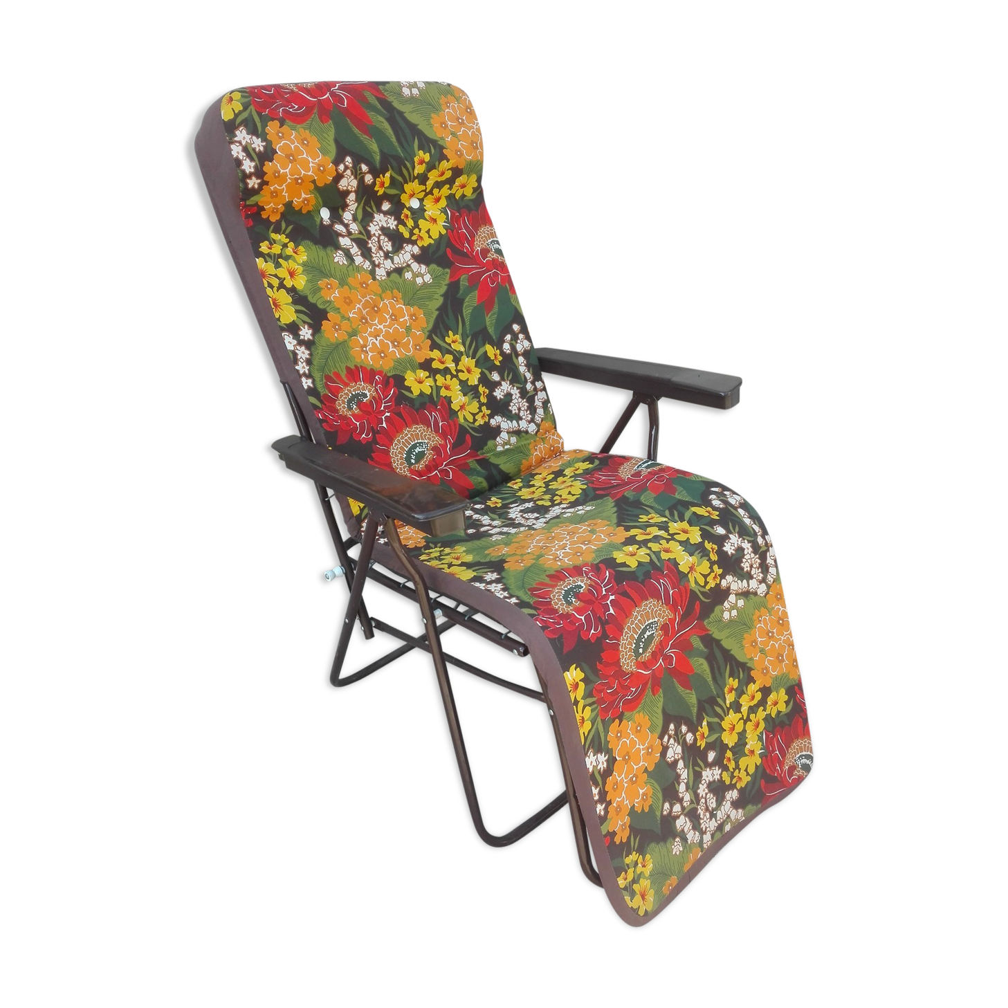 Vintage 70s garden relax lounger