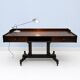 Rosewood desk by Claudio Salocchi for Sormani, Italy 1970.