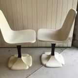 Pair of Tulip Gautier chairs