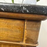 Vintage sideboard with marble top