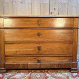Louis Philippe period walnut commode